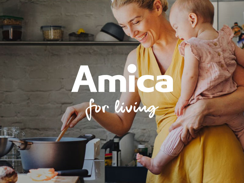 曜泓國際 Amica 網頁設計案例