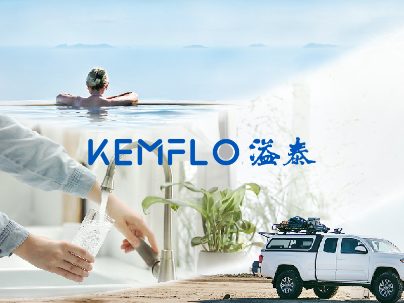 溢泰實業 KEMFLO 網頁設計案例