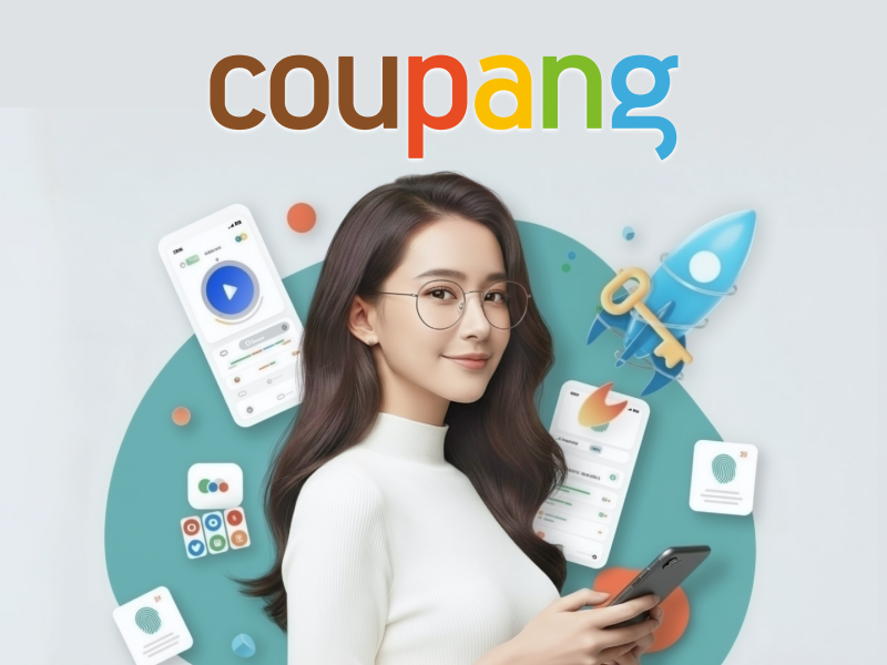 Coupang Taiwan 酷澎 - Passkey 宣導網頁 Coupang Passkey 網頁設計案例