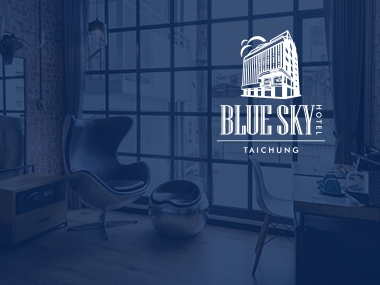 藍天飯店 Bluesky Hotel 網頁設計案例