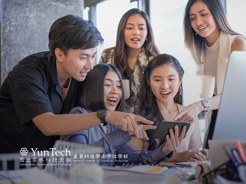 雲科大產業學士學位學程 yuntechbpit 網頁設計案例