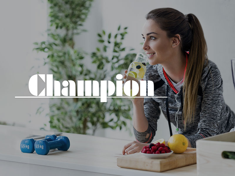 宸品有限公司 champion 網頁設計案例