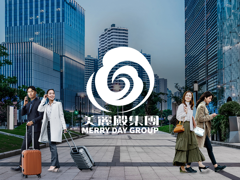 美麗殿集團 MERRY DAY GROUP 網頁設計案例