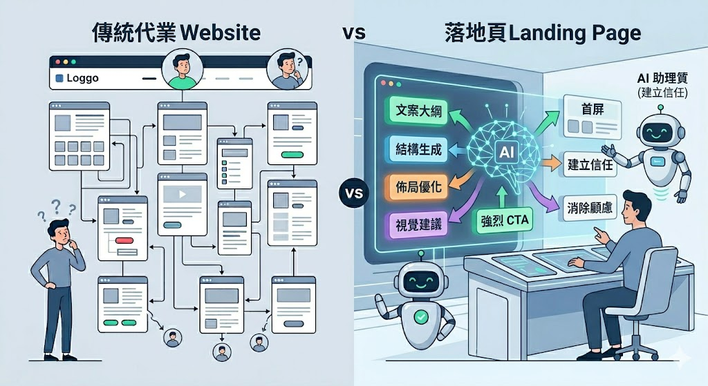 AI架站網頁設計軟體