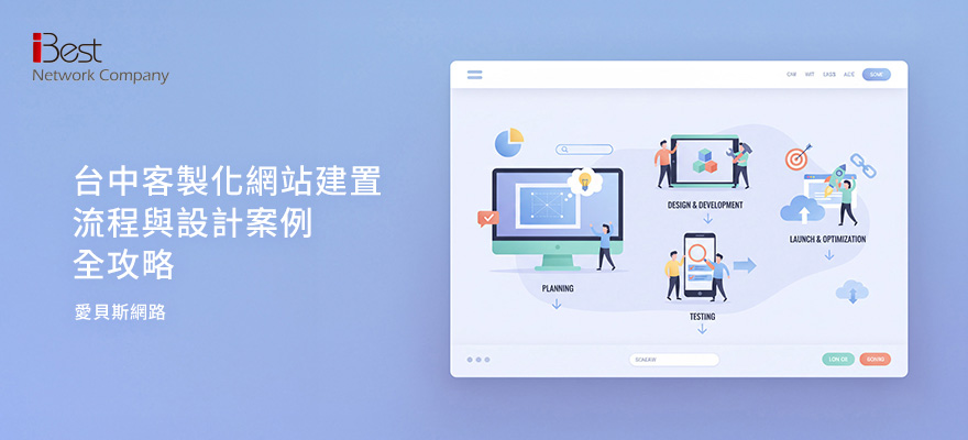 台中客製化網站建置流程與設計案例全攻略-愛貝斯網路