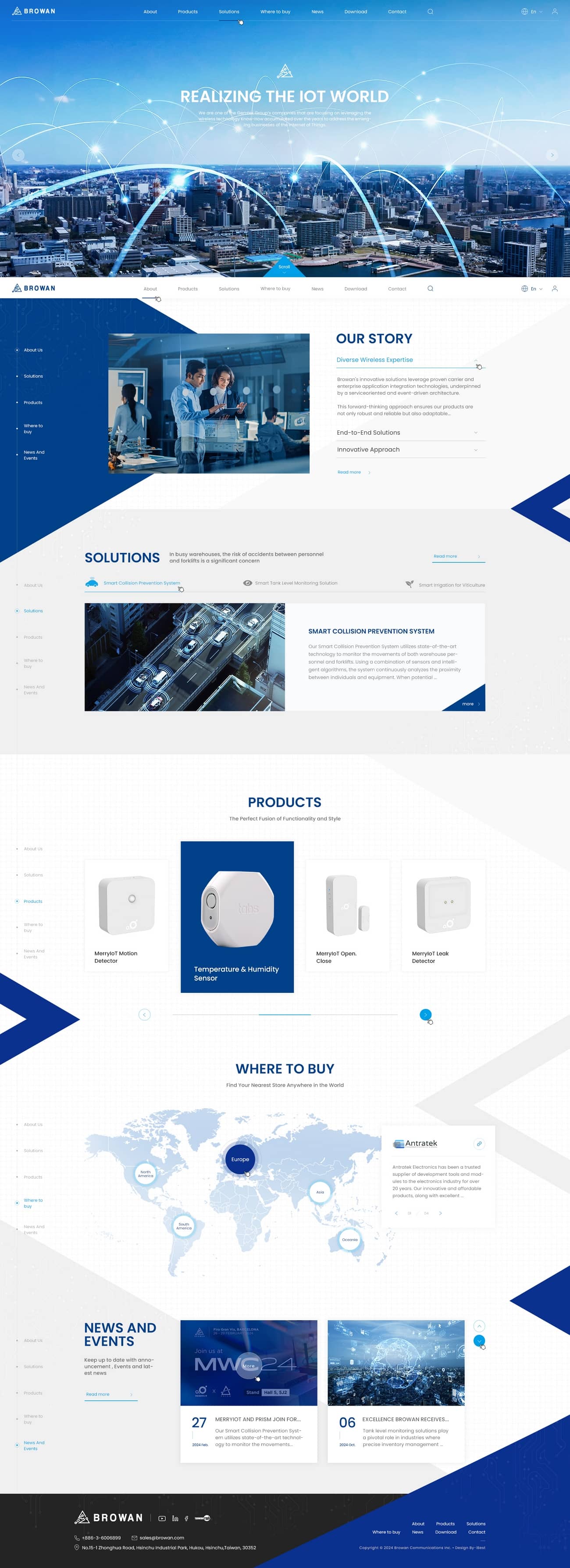 BROWAN-網頁設計案例