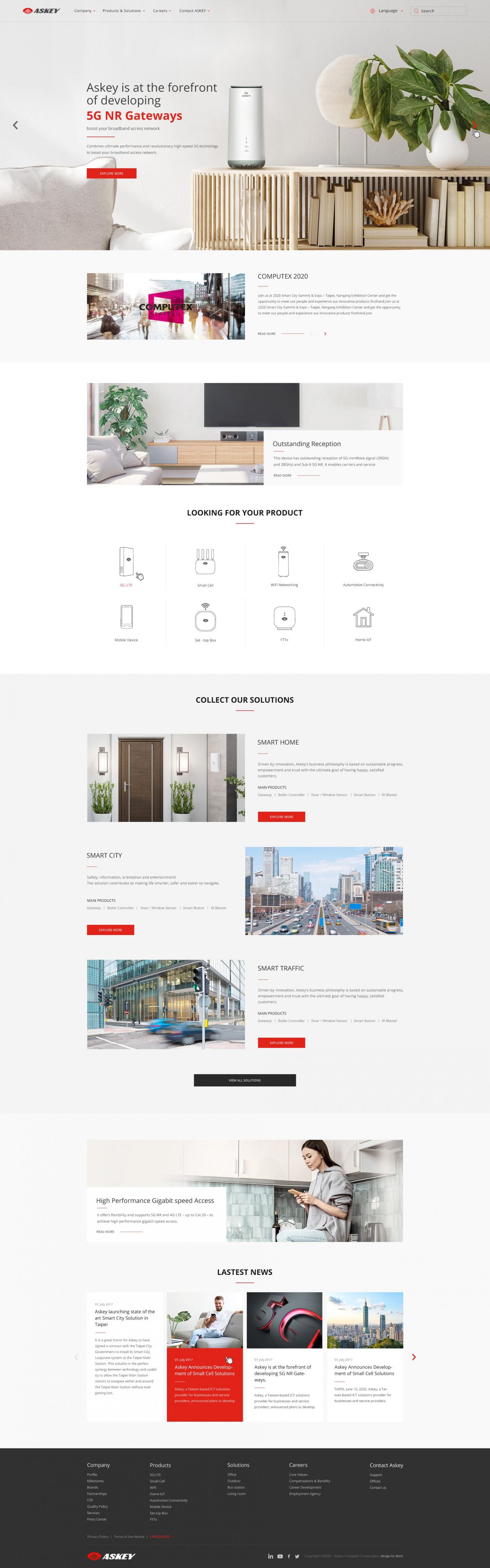 亞旭電腦-網頁設計案例