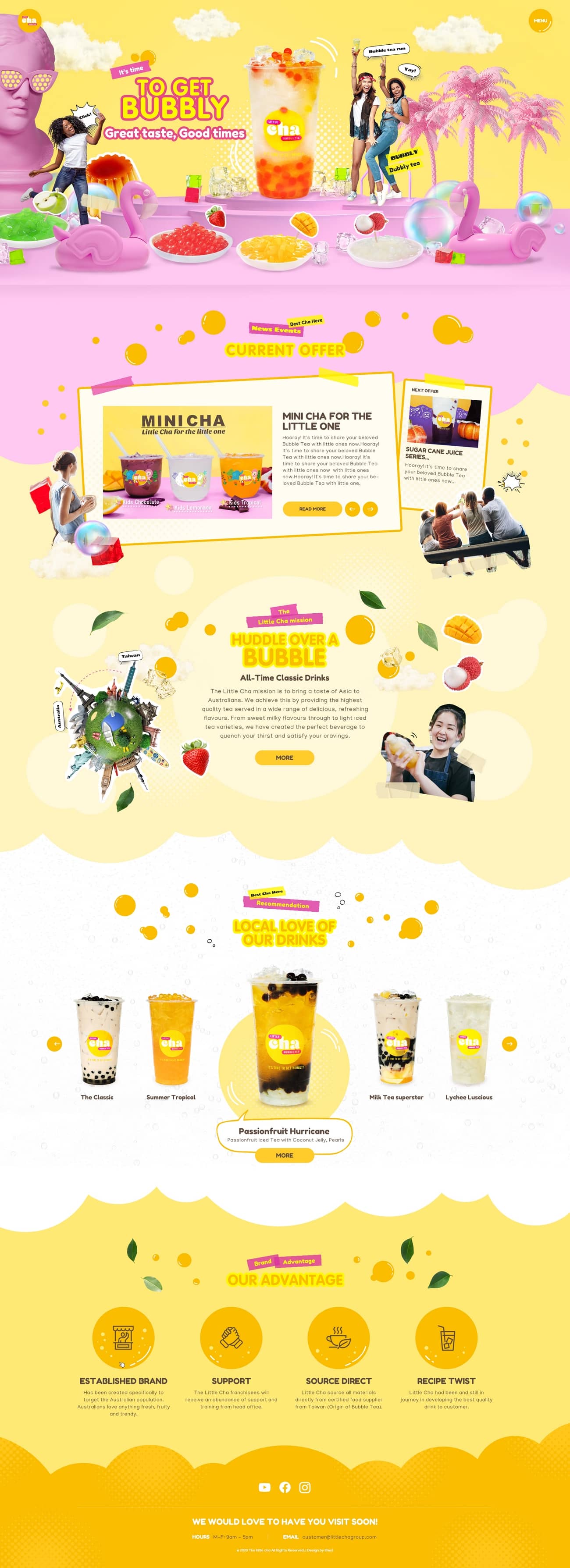 The little cha-網頁設計案例