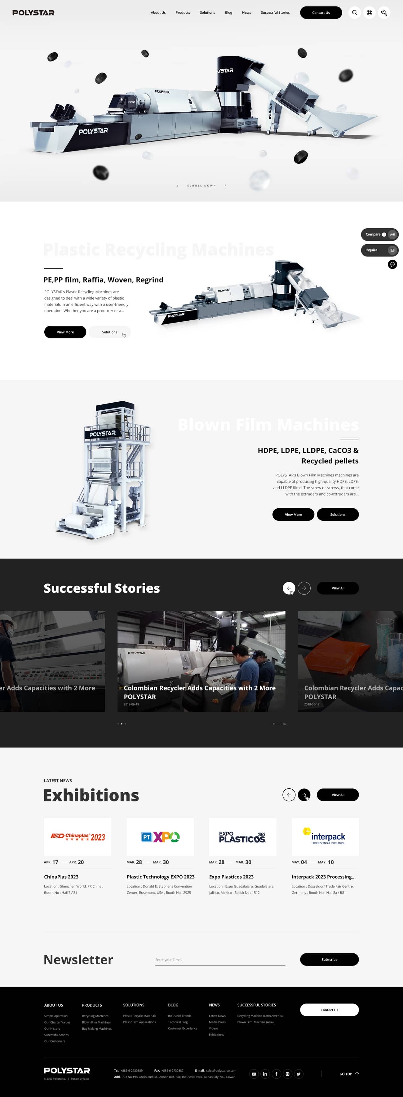 世林機械-網頁設計案例