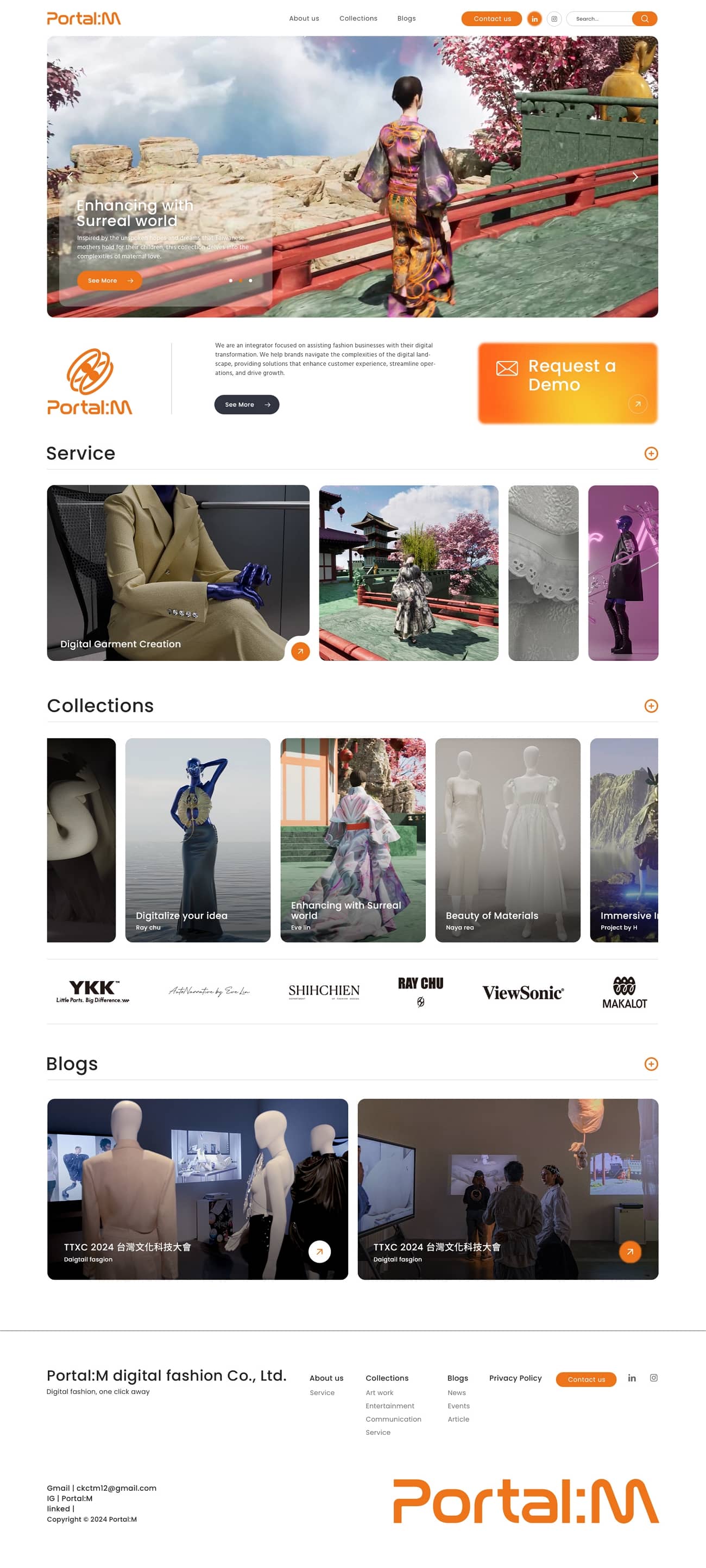 Portal:M-網頁設計案例