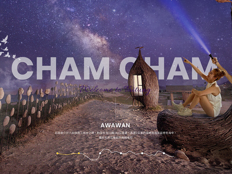 台東趣淘漫旅-網頁設計案例